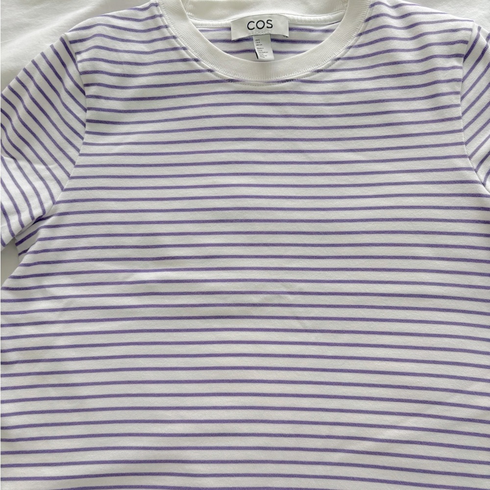 Clean Cut striped COS T-shirt